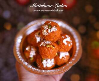 Motichoor Ladoo Recipe- Diwali Special
