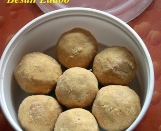 Besan Ladoo | Gram flour ladoo | Easy diwali Sweet