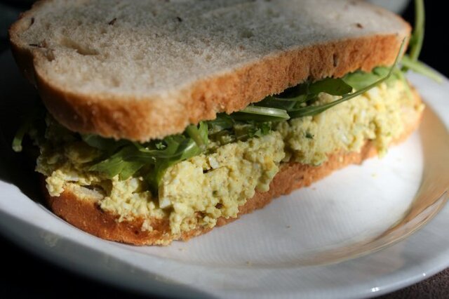 Curry Egg Salad Sandwich Recipe {TWC}