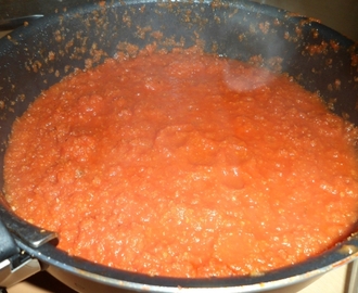 Sauce tomate douce maison