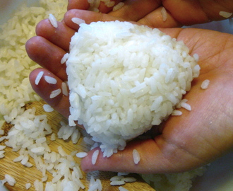 Onigiri (Rice Balls) with Pickled Plum