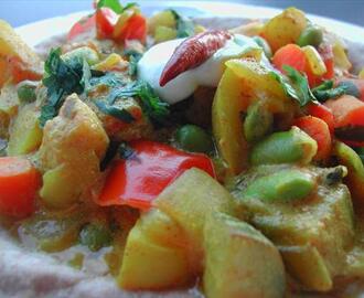Curried Mixed Vegetables