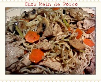 Chow Mein de Porco