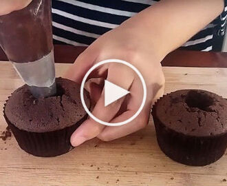 Cómo rellenar cupcakes fácil y rápido