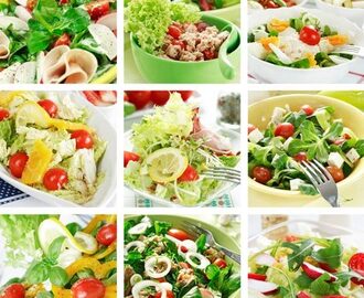 Saladas criativas e supersaborosas