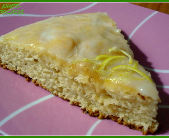 Torta di limone vegana - Bizcocho vegano de limón
