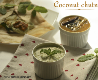 Coconut chutney recipe, How to make coconut chutney | nariyal ki chutney