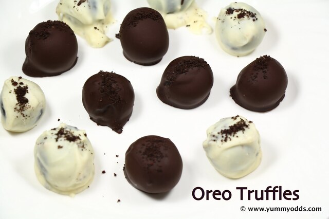 Oreo Truffles ~ No Bake & No Egg