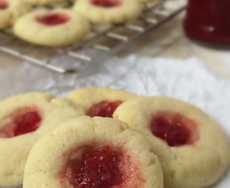 Thumbprint Cookies( Eggless)  | How to make Thumbprint cookies at home | Easy recipe