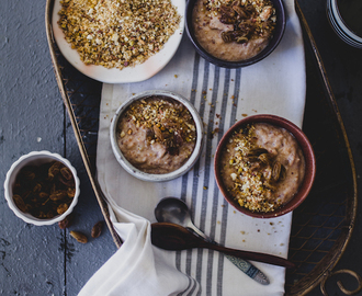 Dates And Oats Pudding