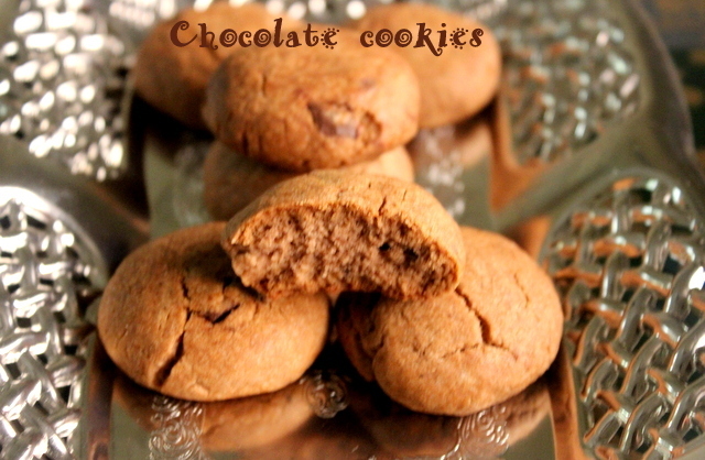 Chocolate cookies recipe – how to make eggless chocolate cookies recipe