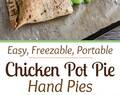 Easy Chicken Pot Pie Hand Pies