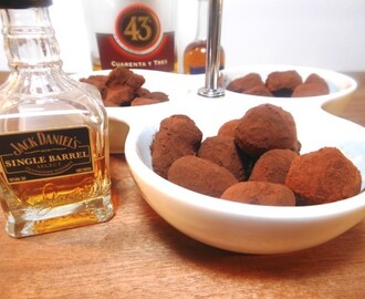 Chocoladetruffels met whisky/whiskey • OngewoonLekker.com