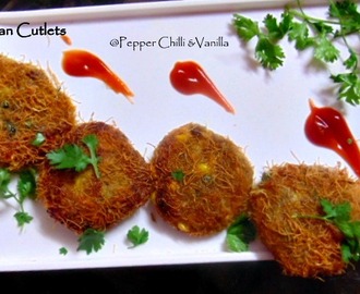 Chicken Russian Kabab/Russian Cutlets  Recipe.
