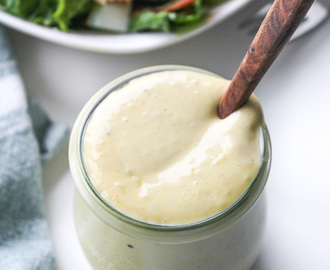 Caesar Salad Dressing – Paleo, Dairy Free
