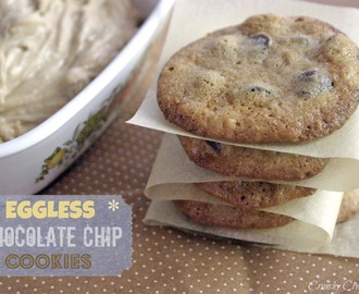 CCC Monday: Eggless Chocolate Chip Cookies
