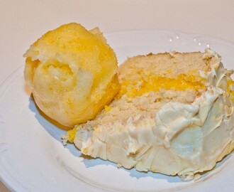 Lemon Curd Cake with Lemon Cream Cheese Frosting