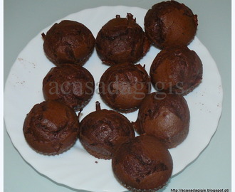 Muffins de Chocolate - Receita Yammi