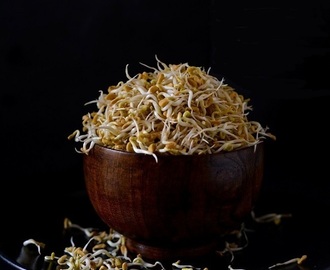 How to make Methi Dana Sprouts, Fenugreek Seed Sprouts