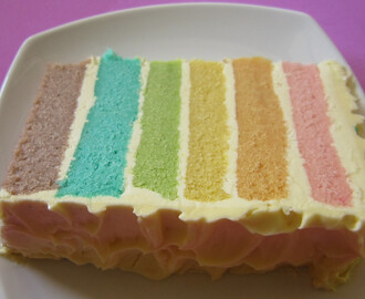 Rainbow Cake Enak