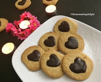 Eggless Valentine Butter Cookies Recipe – Easy Baking Recipe