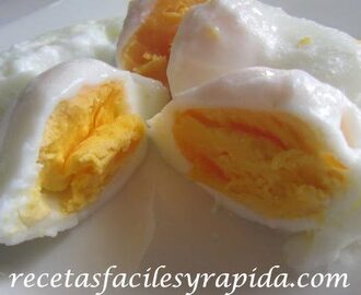 Huevos cocidos - Fácil - 2 Min.