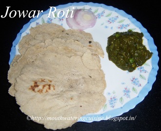 Jowar Roti -- How to make Jowar Roti