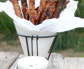 Bacon-Wrapped Ranch Pretzels