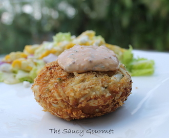 Crab Cakes with Homemade Remoulade Sauce