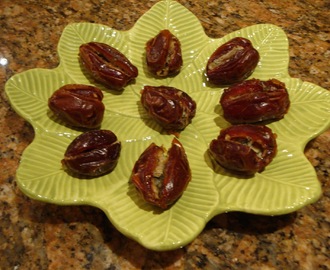Moroccan Dates Stuffed With Blue Cheese