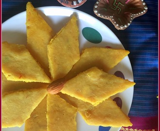 Badam Barfi | How to make Badam Katli | Almond Fudge | Easy Diwali sweets
