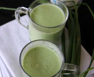 Chilled Cucumber yogurt soup - Simple summer treat - Healthy yogurt base recipe - No cook soup recipe
