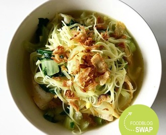 Foodblogswap: Vegetarische noodlesoep