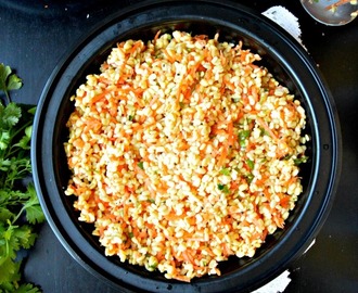 Indian Style Moong Dal Salad Recipe | Kosambari With Carrot Recipe