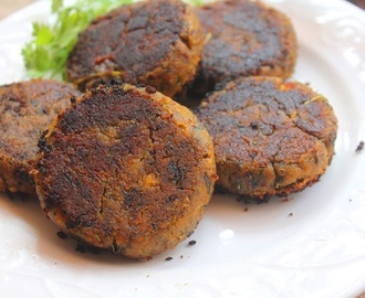 Vegetarian Shammi Kabab Recipe - Chana Kabab Recipe - Chickpea Kabab Recipe