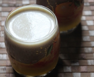 Ragi Badam Milkshake Recipe - Finger Millet Milkshake Recipe - Healthy Breakfast Smoothie Recipes