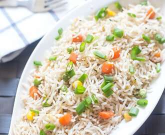 Veg fried rice | How to make Vegetable Fried Rice