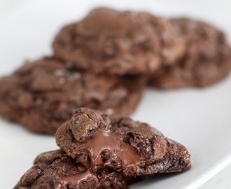 Cookies Recheados com Nutella
