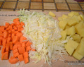Puré de col blanca, zanahoria y patata Moulinex Cookeo