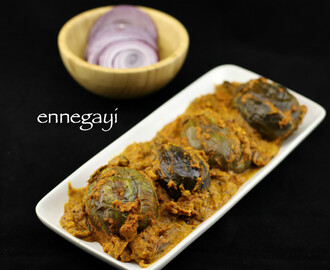 ennegayi | stuffed brinjal | bharli vangi | bharwa baingan recipe