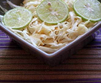 Salade de chou coco