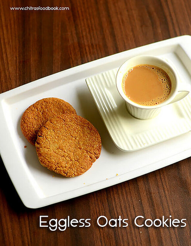 Eggless Digestive Cookies Recipe – Whole Wheat,Oats Cookies Without Butter