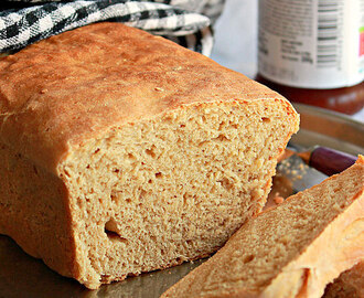 100% Whole Wheat Bread, Atta Bread ( No Maida )