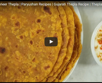 Rice and Paneer Thepla Recipe Video