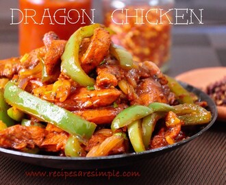 Dragon Chicken | Indo Chinese Chilli Chicken Recipe
