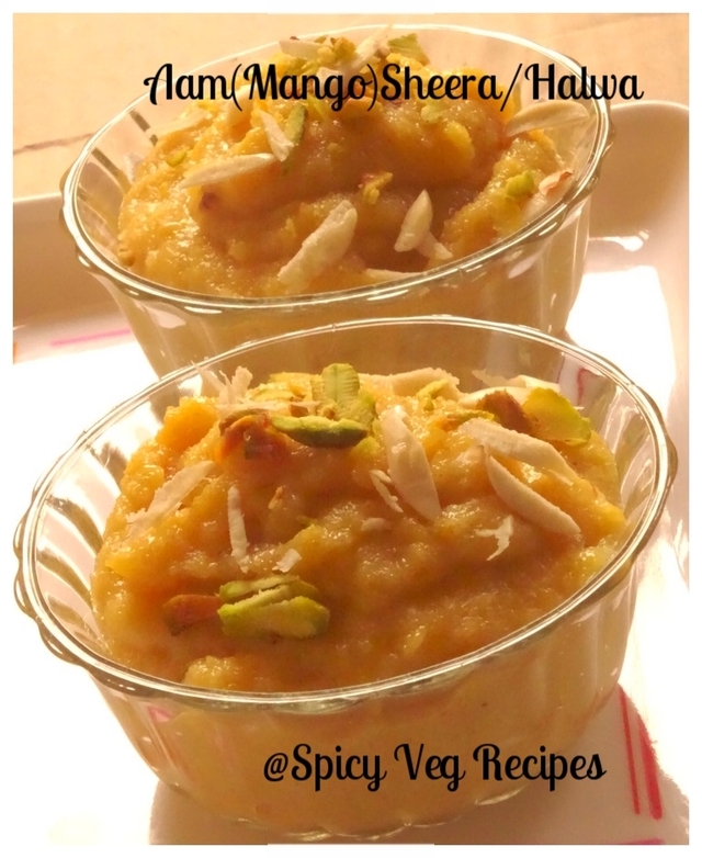 Mango Sheera/ Halwa Recipe