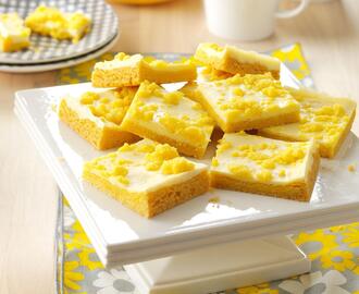 Lemony Cream Cheese Bars Recipe
