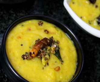 Mango Dal Recipe, Mamidikaya Pappu Andhra Style