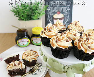Marmite Chocolate Cupcake with Marmite buttercream & Marmite Caramel Drizzle