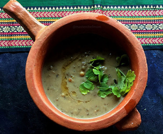 North Arcot Style Payaru Puli Kurma | Pachai Payaru Puli Kurma |Green Gram in Tamarind Coconut Gravy | North Arcot Style Legume Stew |  Gluten Free and Vegan Recipe